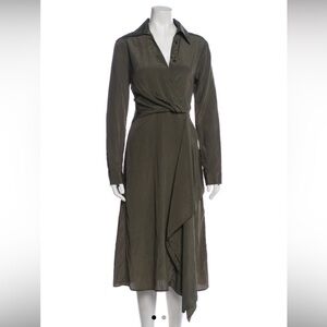 Deveaux Asymmetrical Black Dress